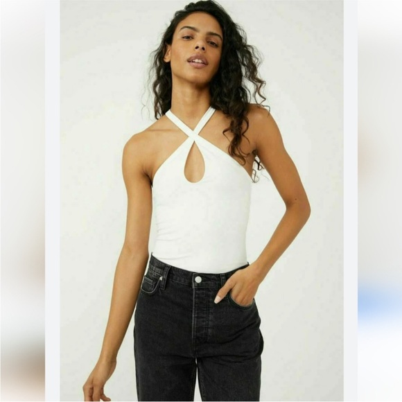 Free People XL Cross My Heart bodysuit - Picture 2 of 7